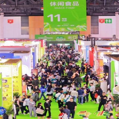 休闲食品展区